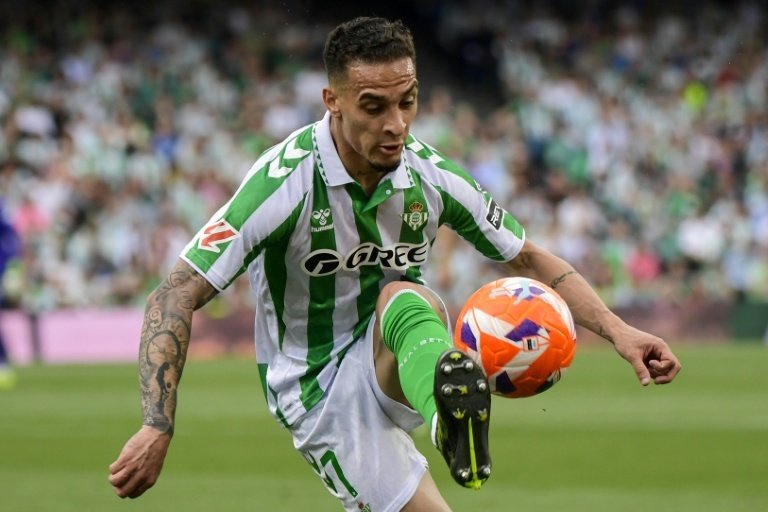 Man Utd loanee Antony has excelled since moving to Spain. AFP