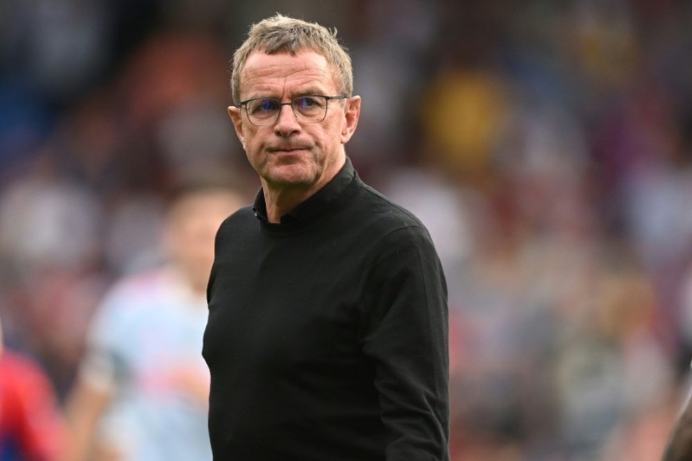 Rangnick pleased to qualify for Europa League. AFP