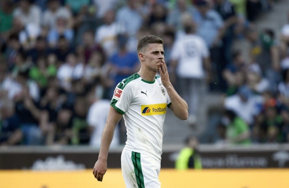 Gladbach's Thorgan Hazard has said that he has agreed terms to join Dortmund. AFP