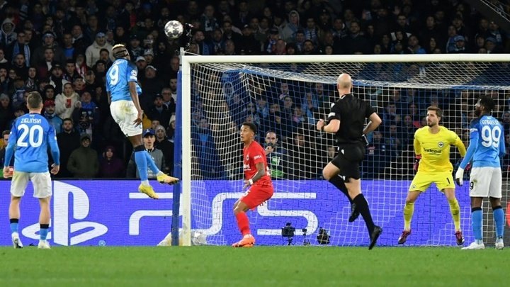 Osimhen fires rampant Napoli into UCL last eight