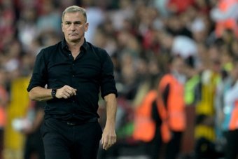 Turkey on Wednesday parted ways with German head coach Stefan Kuntz after a dire spell in which the national football team failed to qualify for last year's World Cup.