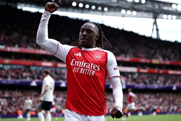 Eberechi Eze is primed to lead Arsenal's Champions League challenge. AFP