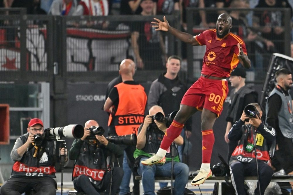 Lukaku has been in fine form for Roma scoring eight goals since joining on loan in the summer. AFP