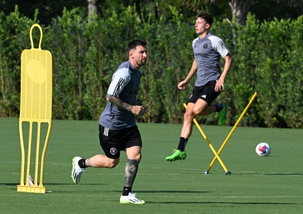 Leo Messi hasn't featured for Inter Miami in four consecutive matches. AFP