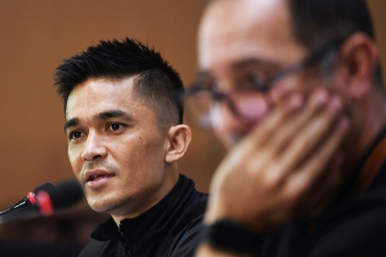 India's Chhetri says no comparisons with Messi