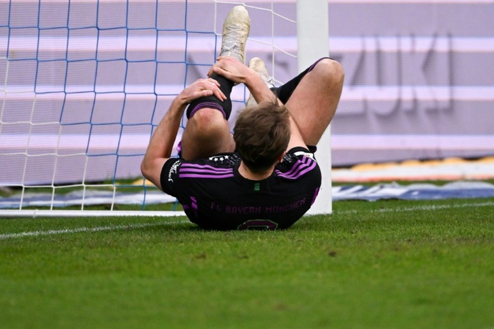 Harry Kane returned from an ankle injury to take part in club training on Monday. AFP