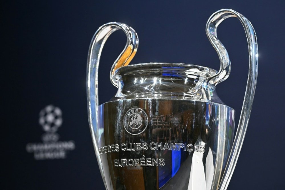 The Champions League quarter-finals will be played in April. AFP