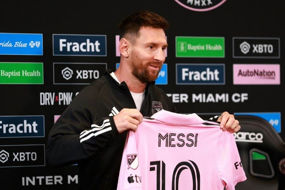 Messi hopes to bring Inter Miami their first ever trophy. AFP
