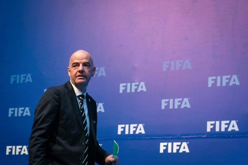 Infantino wants more. AFP