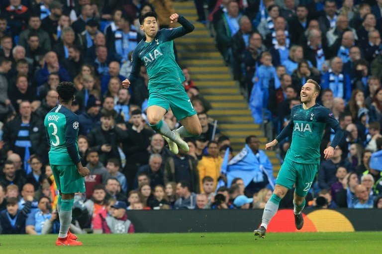 Guardiola rates Tottenham very highly. AFP