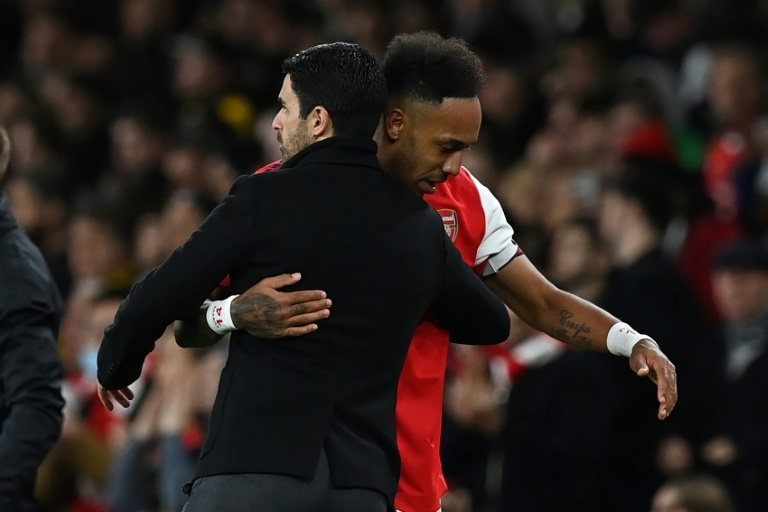 ï»¿Arsenal boss Arteta calls for extra from Aubameyang