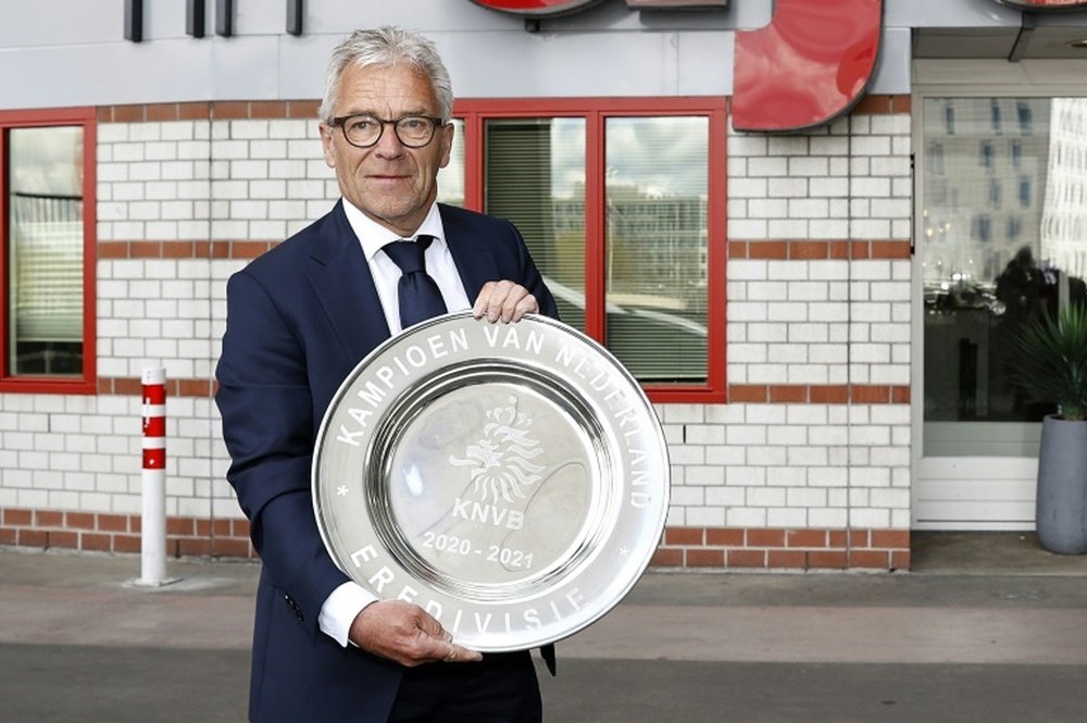 Ajax season ticket holders will get a golden star to celebrate the league title. AFP