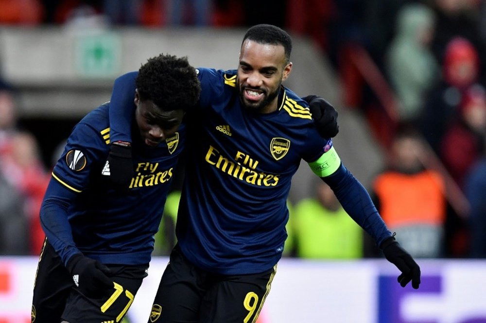 Arsenal fight back to claim Europa League last 32 spot. AFP