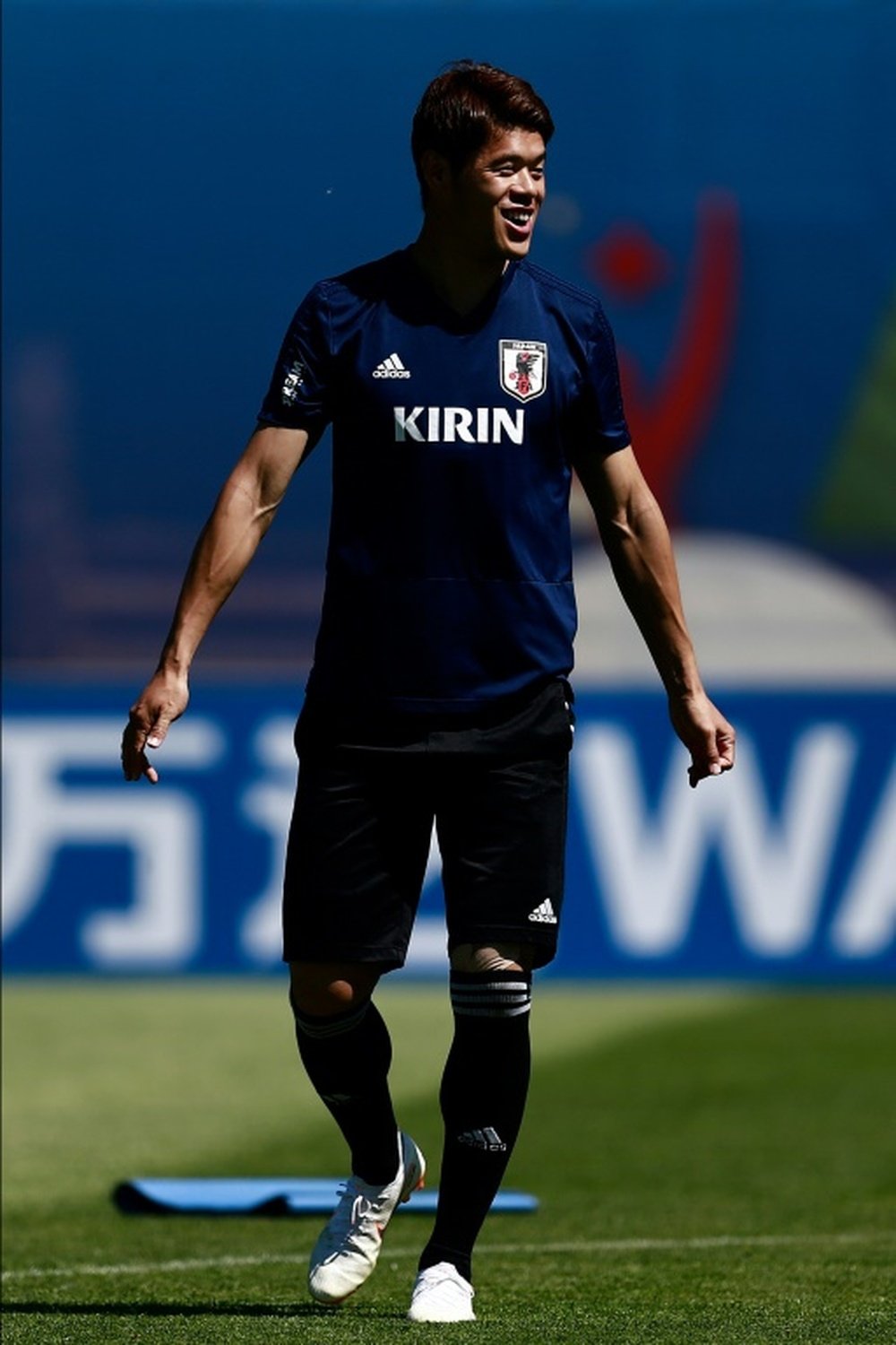 Sakai is expected to be key for Japan in Russia. AFP