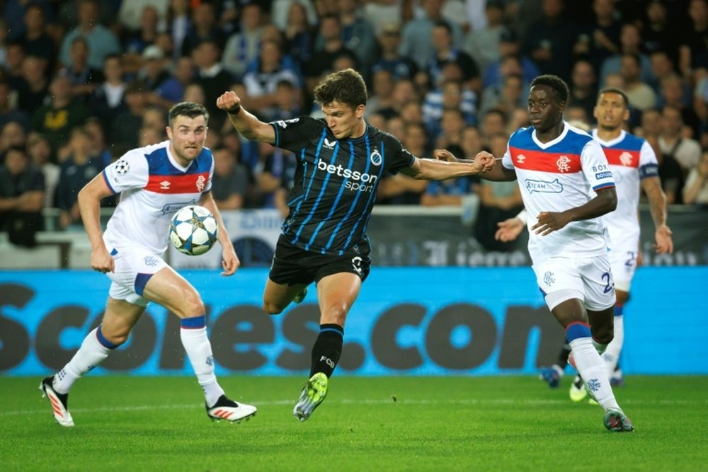 Rangers bowed out of the Champions League play-offs on Wednesday. AFP