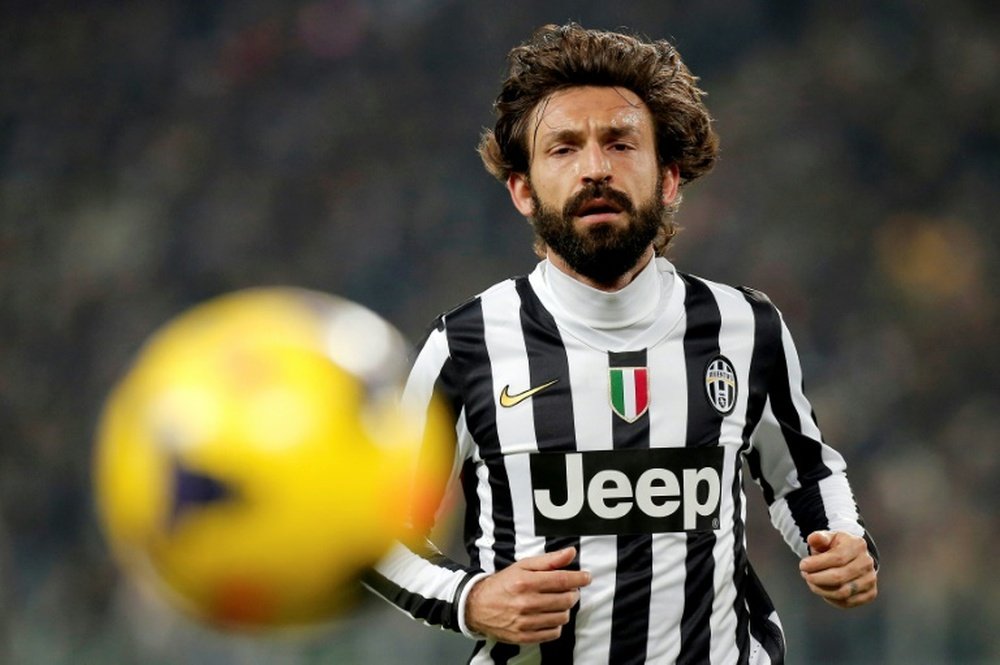 Juventus are hoping Andrea Pirlo can be as successful as Guardiola or Zidane. AFP