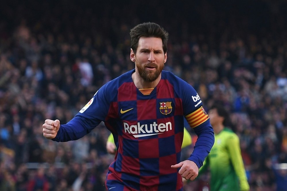 Defiant Messi gives troubled Barca hope of Champions League glory. AFP