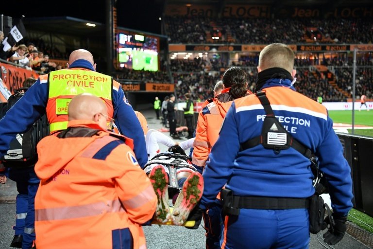 Doue injured as PSG held at Lorient in Ligue 1