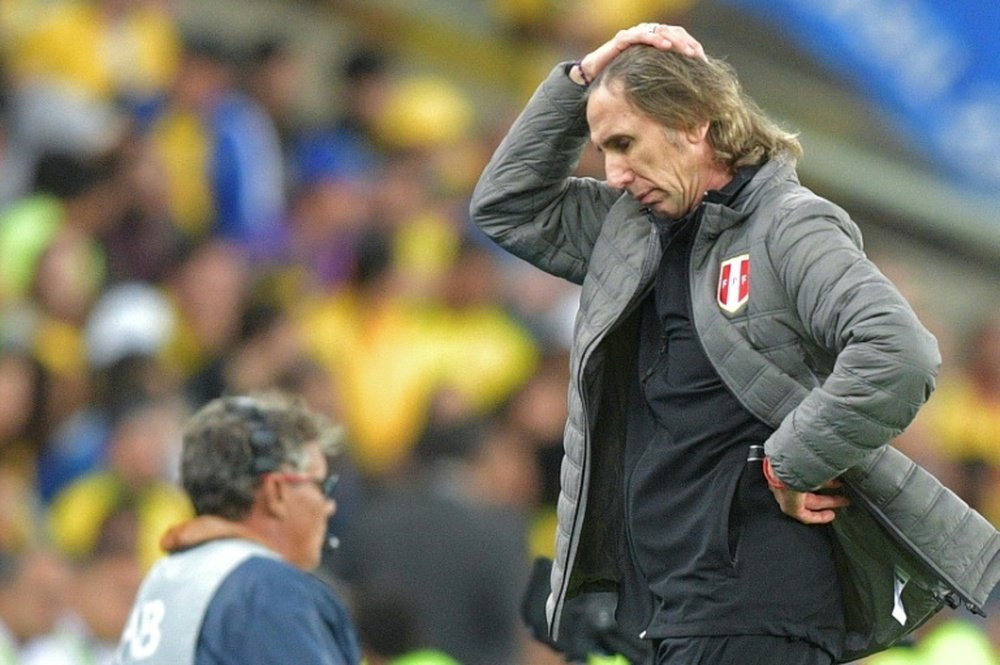 Gareca took heart from massive improvement Peru have shown. AFP