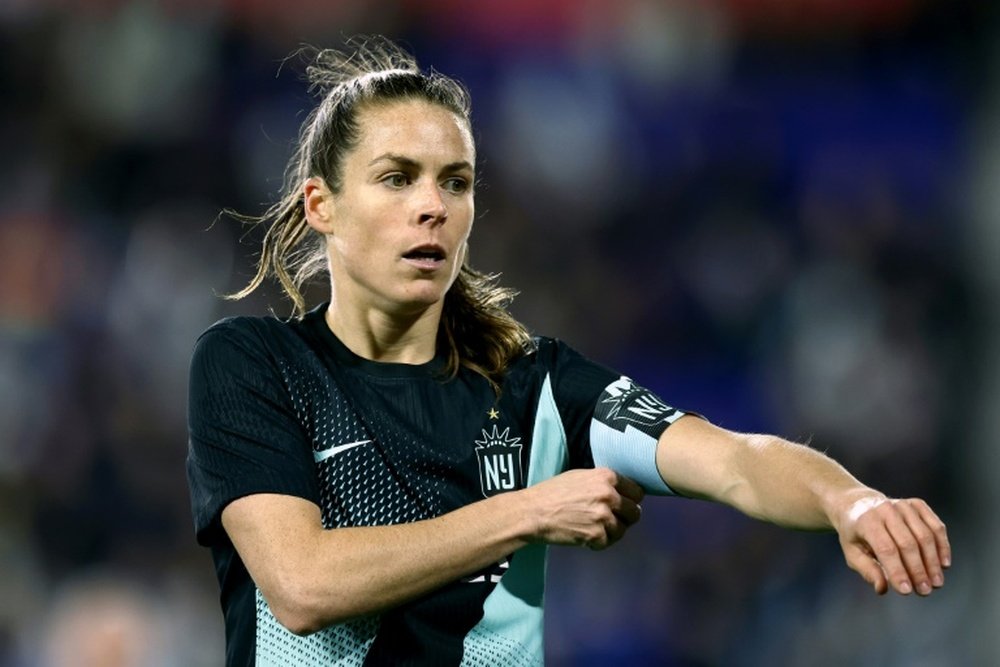Kelley O'Hara won the Women's World Cup twice with the US. AFP