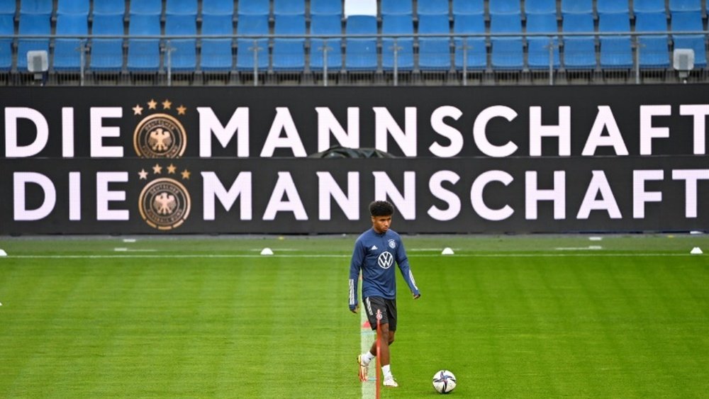 German FA consider changing 'Die Mannschaft' name. AFP