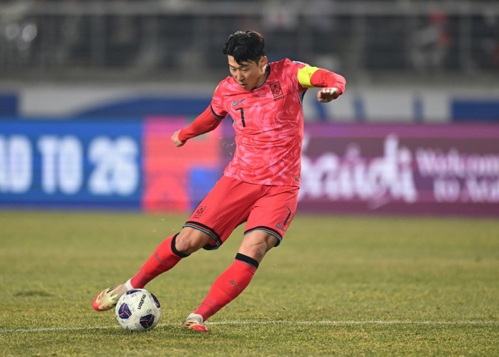 Hwang Hee-chan put the Host ahead in the first half. AFP