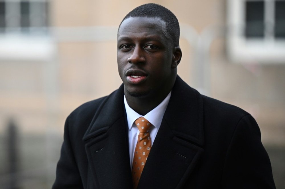 Mendy's trial was adjourned until Friday. AFP