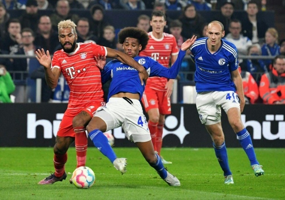 Choupo Moting bagged his 10th goal of the season. AFP