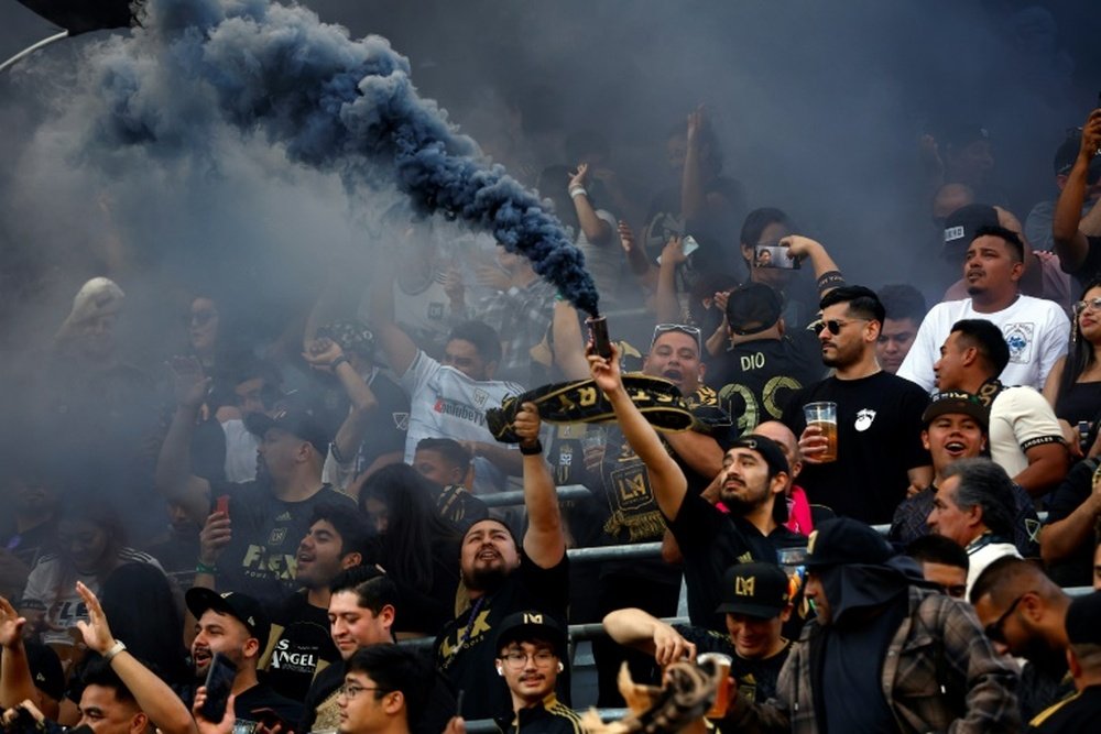 MLS's L.A. derby clash postponed due to weather. AFP