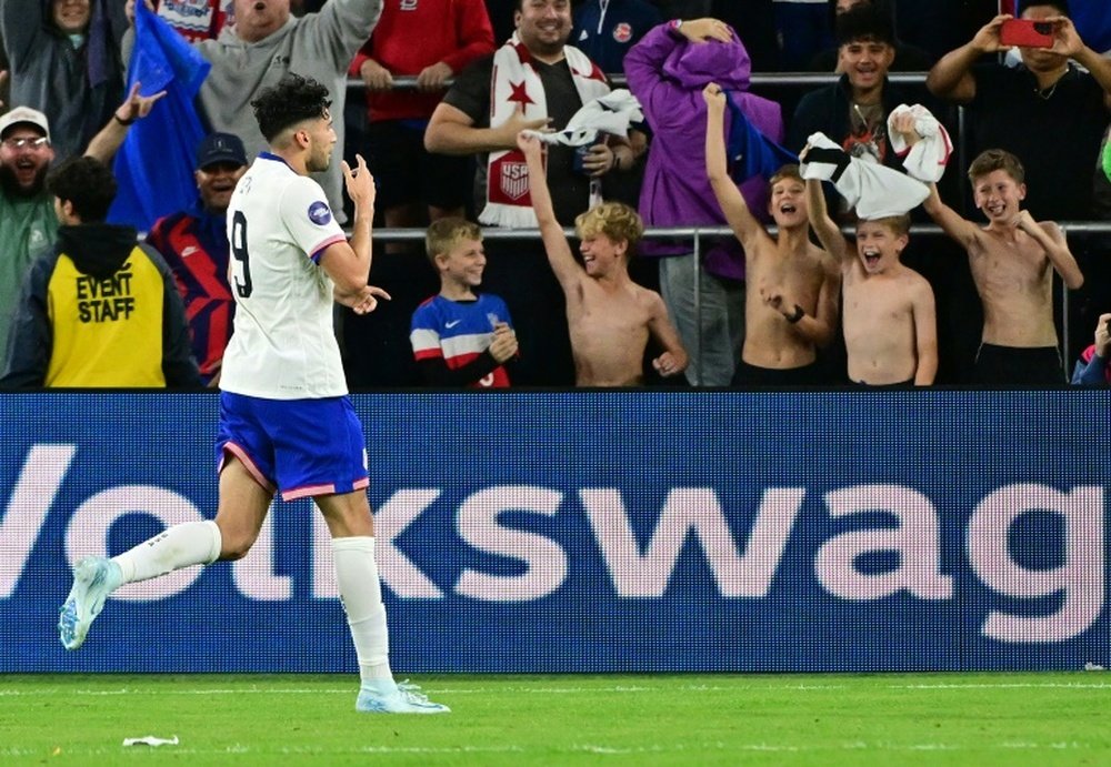 USA booked their place in the semi-finals of the CONCACAF Nations League. AFP