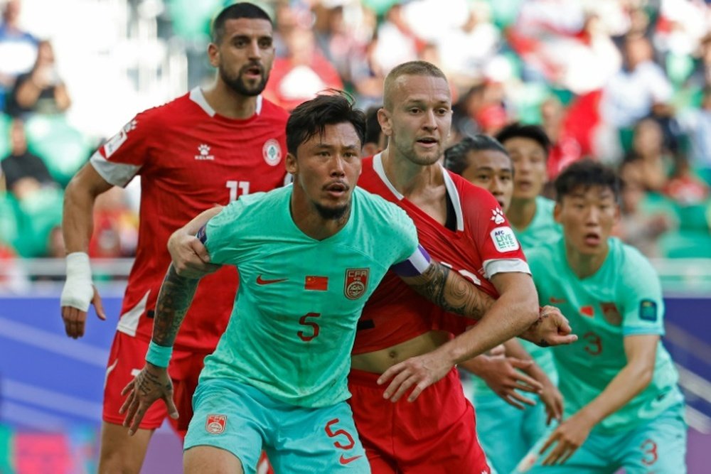 China are third in their World Cup qualifying group. AFP