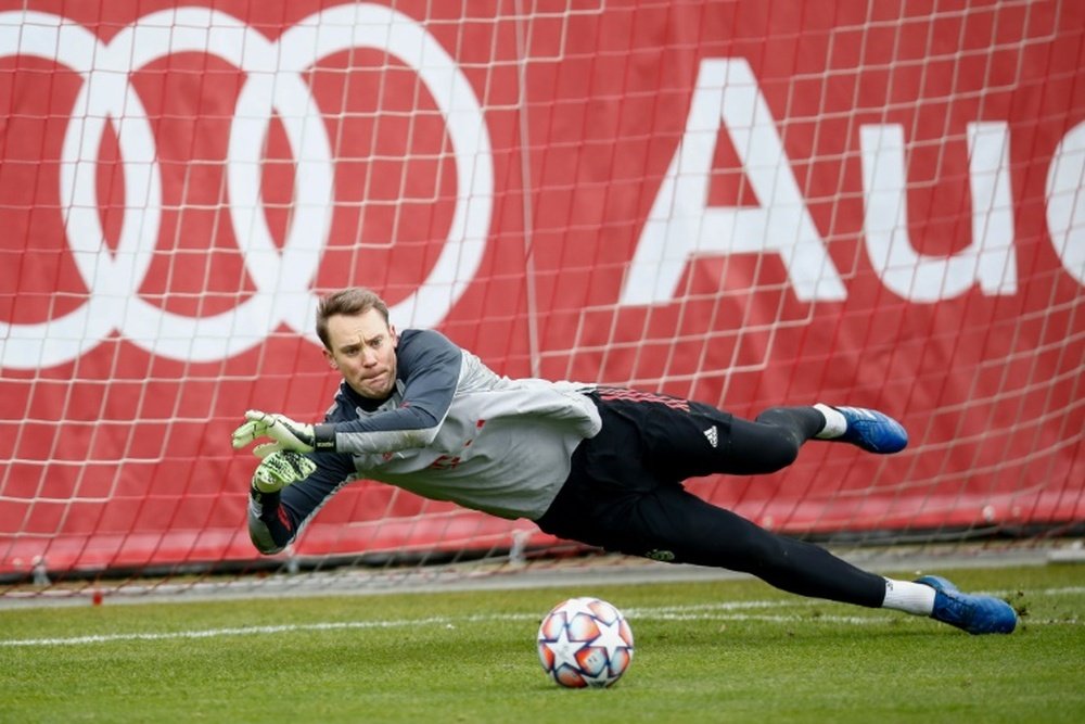 Manuel Neuer will not take part in Bayern's Champions League match with Atletico Madrid. AFP