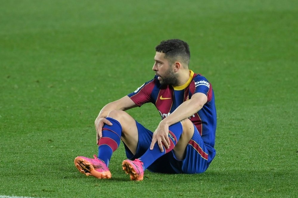 Barca lost 1-2 after Granada came from behind to win. AFP