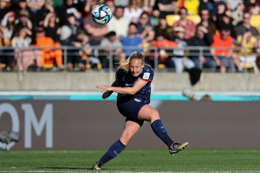 Van der Gragt's career came to an end with the Netherlands' 2-1 defeat to Spain. AFP