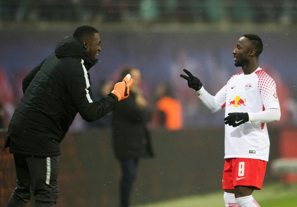 Keita on target as Leipzig beat Augsburg