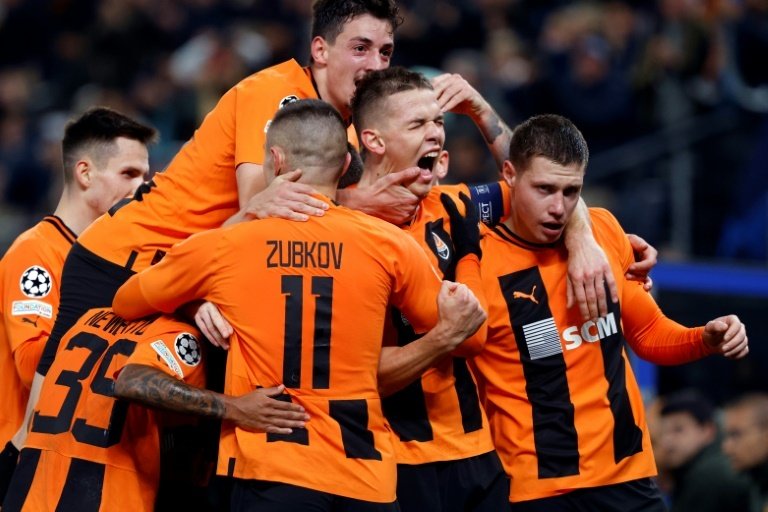 Shakhtar's win against Barcelona was hailed by coach Marino Pusic. AFP