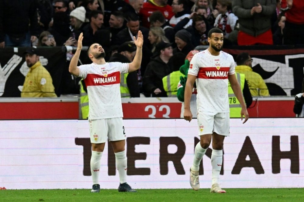 The hosts dominated from start to finish against a struggling Mainz side. AFP