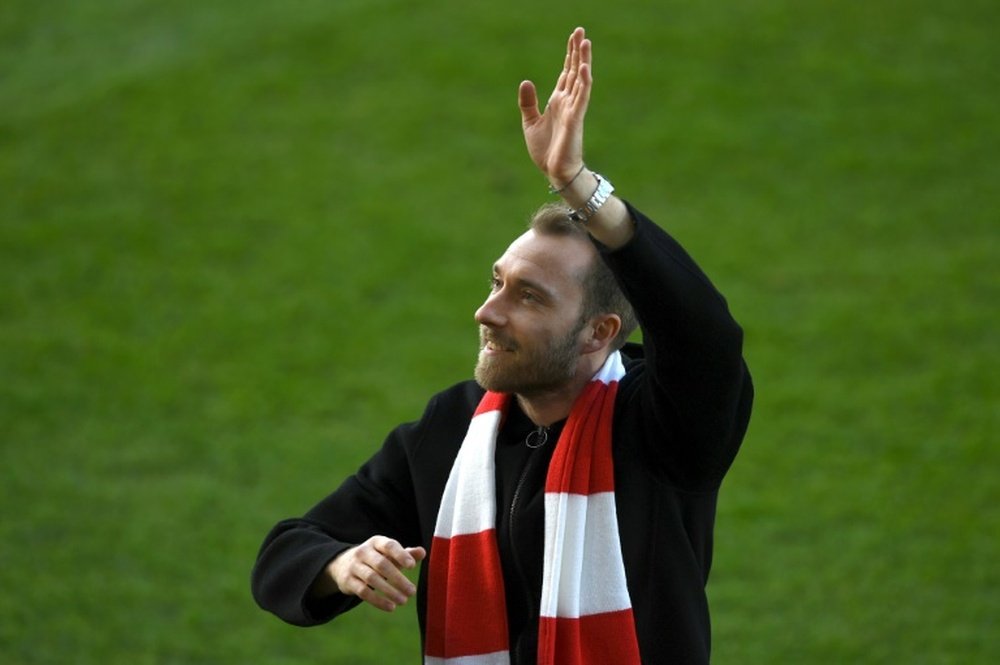 Eriksen celebrates birthday by playing in Brentford friendly. AFP