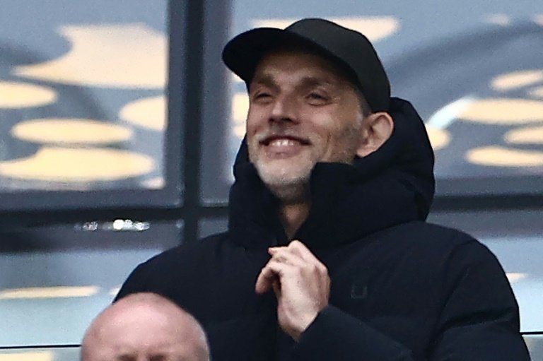 England manager Tuchel met the Prince of Wales. AFP