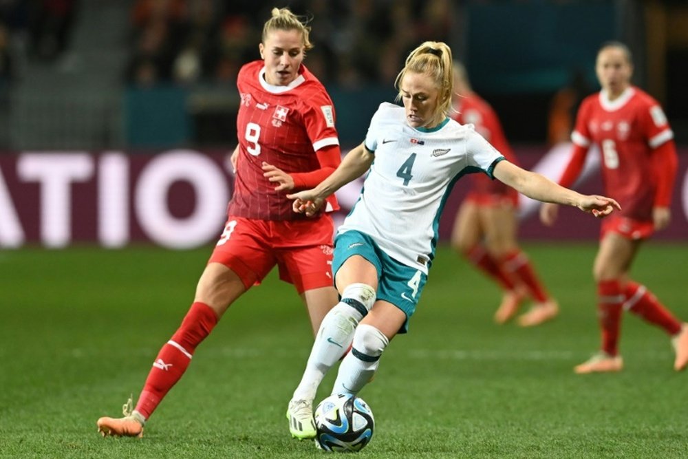 The Swiss finished top of Group A thanks to a 0-0 draw with New Zealand in Dunedin. AFP