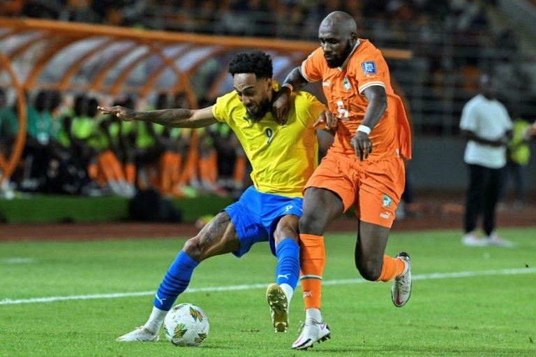Former Arsenal and Barcelona striker Pierre-Emerick Aubameyang scored twice to give Gabon a crucial 2-1 win over Kenya in an African 2026 World Cup qualifier on Sunday.