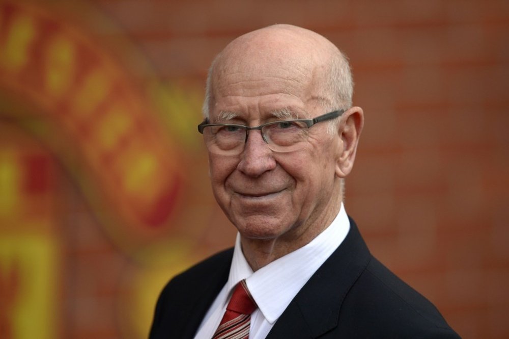 Bobby Charlton, who has died at the age of 86, embodied Manchester United. AFP