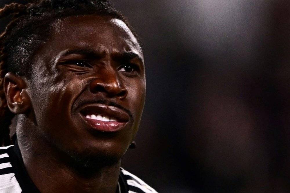 Moise Kean scored his first hat-trick on Sunday. AFP