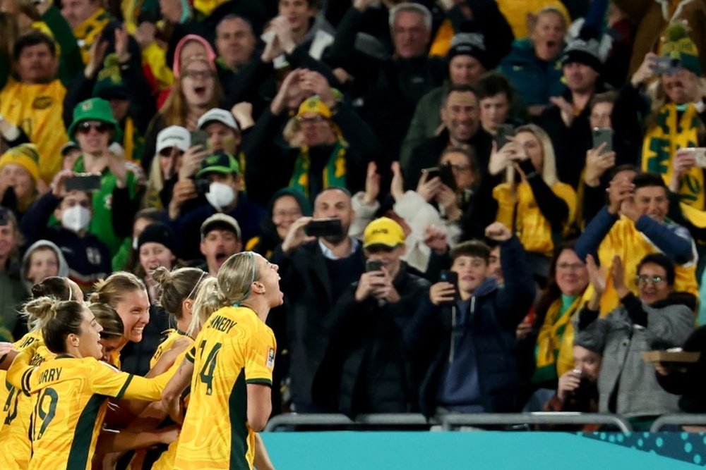 Steph Catley stepped up in Kerr's absence. AFP