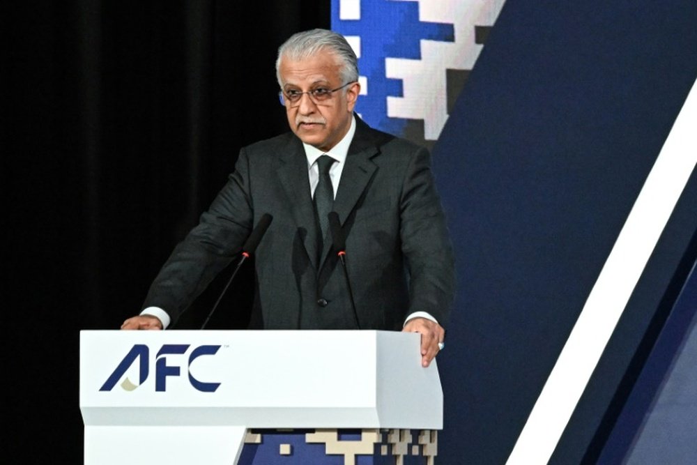 Salman bin Ibrahim Al Khalifa is opposed to a 64-team World Cup in 2030. AFP