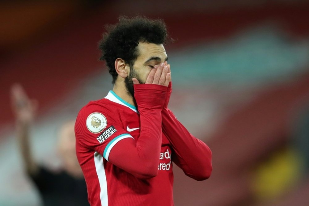 Liverpool were stunned at home by Burnley late on. AFP