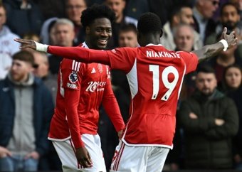Nigeria international Ola Aina scored his first goal for Nottingham Forest at the weekend to set up a 2-0 home victory over Aston Villa and end a six-match winless run.