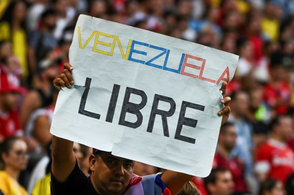 Venezuela were left to settle for a point. AFP