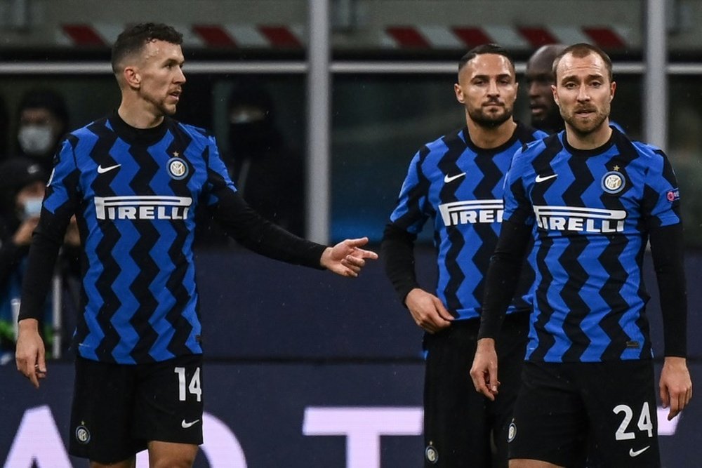 Inter Milan are out of Europe after failing to beat Shakhtar. AFP