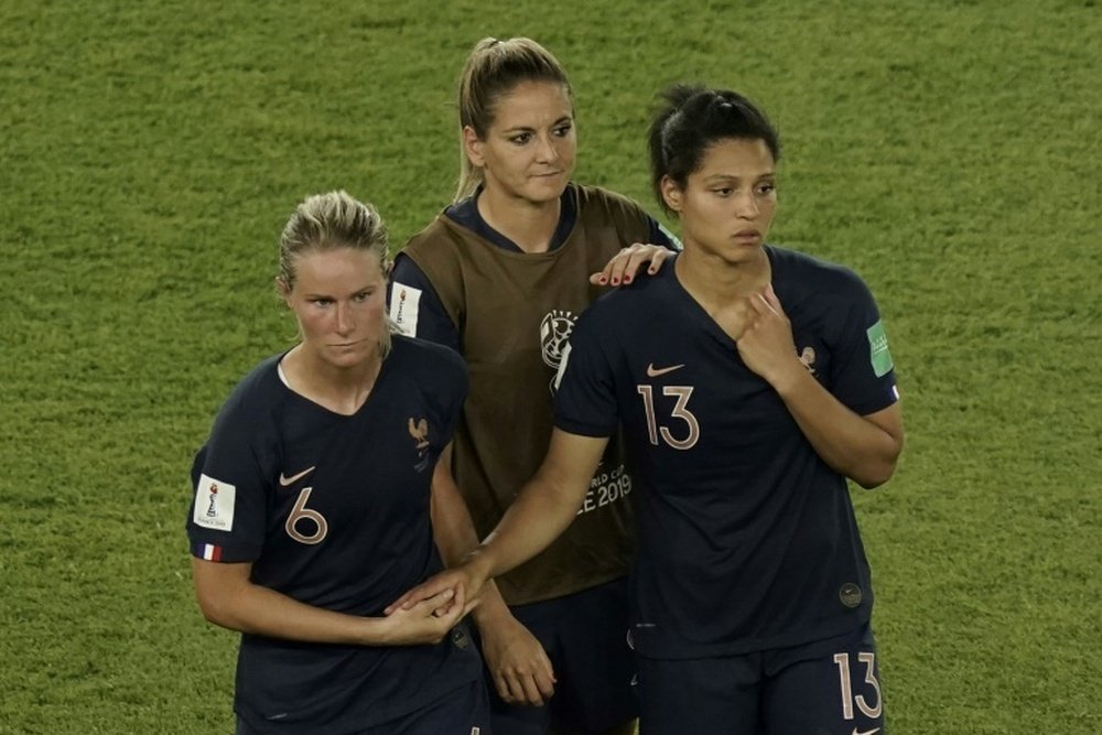 France had been desperate to go all the way to the final of the World Cup on home soil. AFP